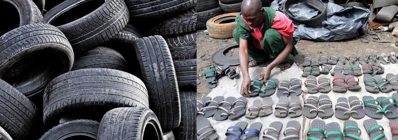 recyklovanie pneumatík